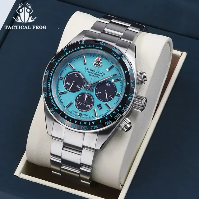 Tactical Frog Chronograph, Quarz, Edelstahl, Saphirglas, 20 ATM, Herren - Bild 1