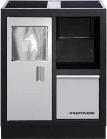 Kraftwerk Unterschrank mit Abfalleimer und Papierhalter - Bild 1