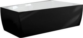 Hoesch Badewanne iSENSI Trapez asymmetrisch in Weiß, freistehend mit Applikation, B/T: 150 x 100 cm - Bild 1