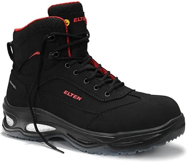 Elten Sicherheitsschnürstiefel Owen S2 ESD in Schwarz Gr. 41 - Bild 1