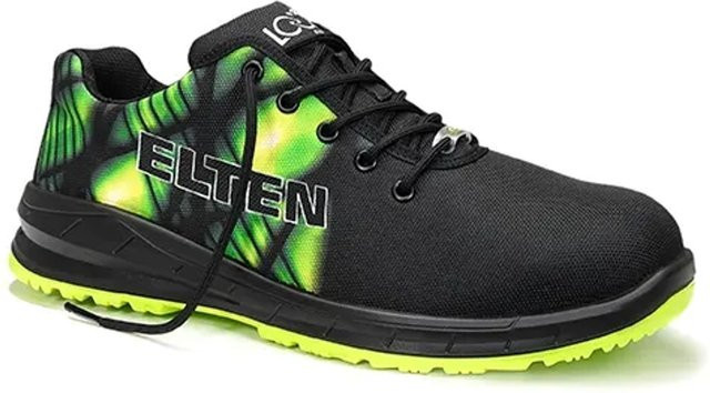 Elten Sicherheitshalbschuh Mattis Xxsports Green Low ESD S1P in Grün und Schwarz, Größe 47 - Bild 1