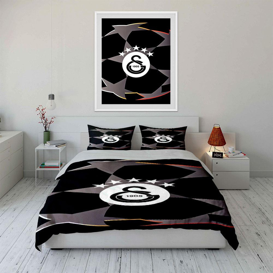 Atlantic Textile Factory Bettwäsche-Set Galatasaray Emblem mit Sternen, Mehrfarbig, B/H: 200 x 200 cm - Bild 6