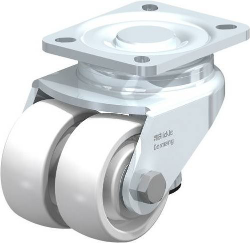 Blickle Heberolle HRLHD-SPO 75K in Weiß, Rad-Durchmesser: 75 mm, Tragfähigkeit: 600 kg - Bild 1
