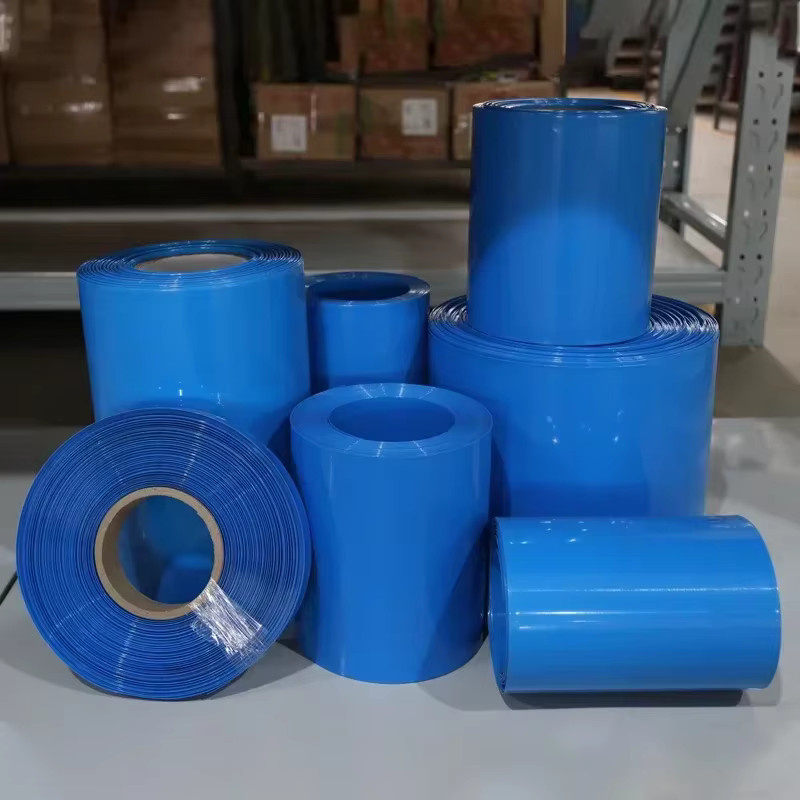 Isolierende PVC-Batteriefolie in Blau für 18650er-Akkus als Schutzhülle und Kabelisolierung - Bild 3