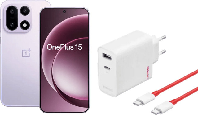 OnePlus 15 5G Smartphone 512GB Lila inklusive 120W SuperVOOC Ladegerät und USB-C-Kabel - Bild 1