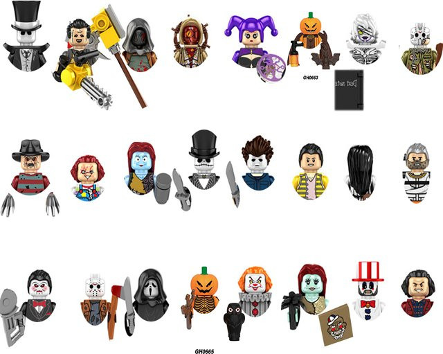 Disney Halloween Horror-Kollektion, Bausteine Mini-Figuren - Bild 1