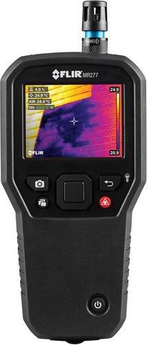 FLIR MR277 Materialfeuchtemessgerät in Schwarz mit integrierter Wärmebildkamera und berührungsloser IR-Temperaturmessung - Bild 1