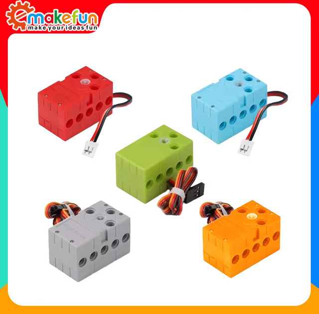 LEGO Programmierbarer 360-Grad-Servo und Motor, Dual-Ausgangswelle, DIY-Teile - Bild 1