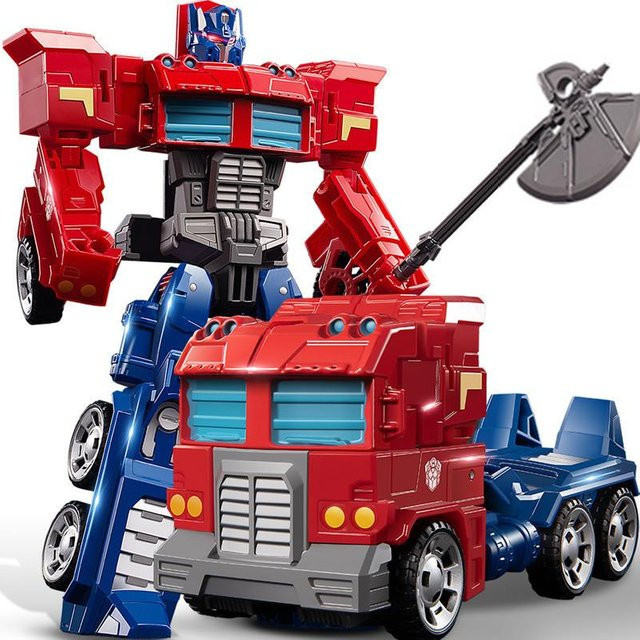 Yiran toy 1 Roboter Panzer Verwandlung Actionfigur Flugzeug Auto 21cm - Bild 1