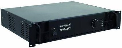 Omnitronic PAP-650 ELA-Verstärker in Schwarz mit 650W - Bild 1