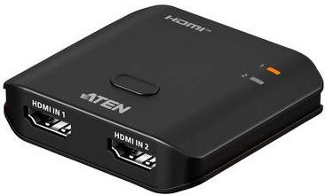ATEN VS5821 8K HDMI Switch mit 2 Ports in Schwarz - Bild 1
