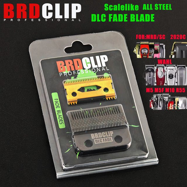 BRDCLIP 808E Skalichte DLC FADE Original Klinge Haarschneidemaschine - Bild 1