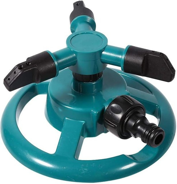 Automatisches 360-Grad-Sprinklerdüse für die Gartenbewässerung in Grün - Bild 1