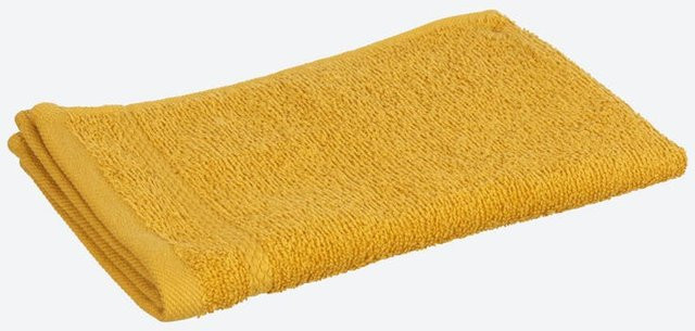 NKD Frottee-Gästetuch CLASSIC in Gelb aus 100% Baumwolle, B/H: 30 x 50 cm - Bild 1