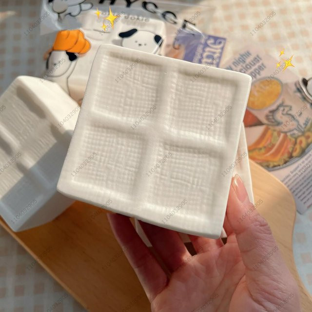 Squishy Kokosnuss Reiskuchen, Fidget Spielzeug - Bild 1