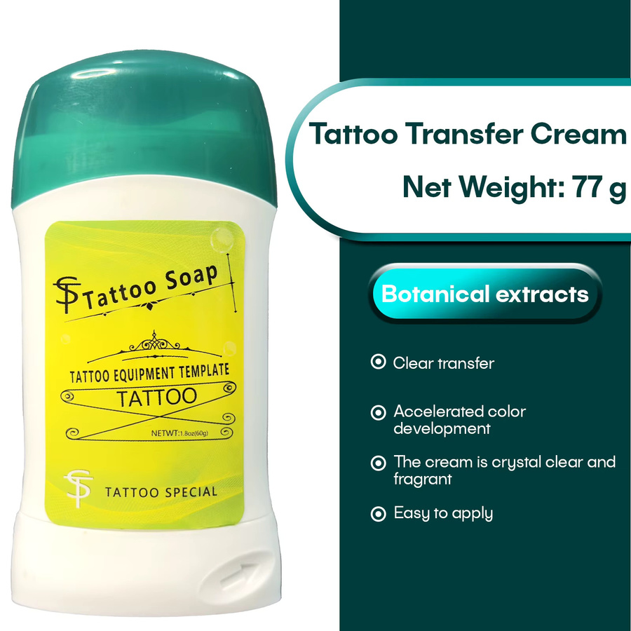 POSEIDON Tattoo Transfer Creme, Blau, Transfer Paste - Bild 2