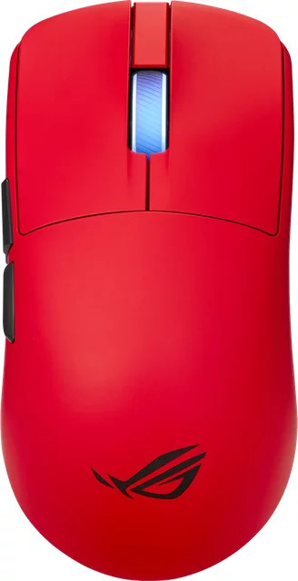ASUS ROG Harpe II Ace Wireless Gaming-Maus in Rot mit 42.000 DPI und ultraleichtem Design (48 g) - Bild 2