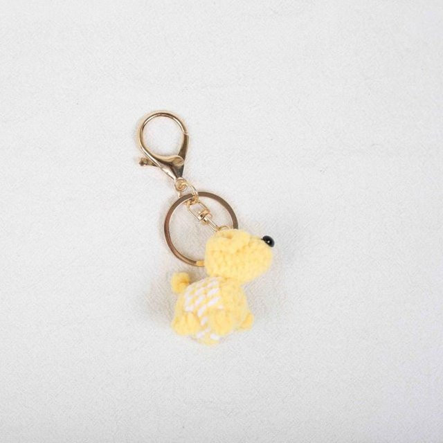 Schlüsselanhänger Linyi toy, Regenbogen Welpen, beige, Unisex - Bild 1
