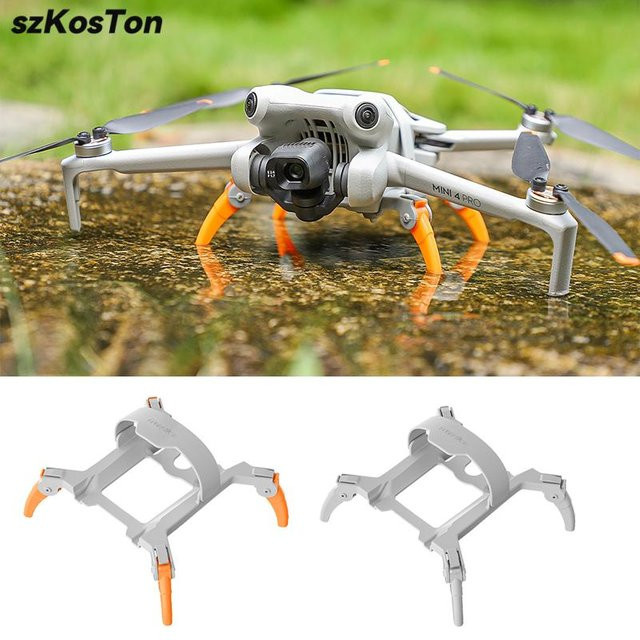 DJI Mini 4 Pro Faltbares Expansion Fahrwerk Kit in Grau - Bild 1