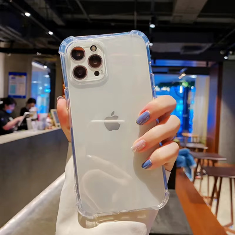 Stoßfeste transparente Silikon Handyhülle von Keai für iPhone 11 bis iPhone 16 Pro Max - Bild 3