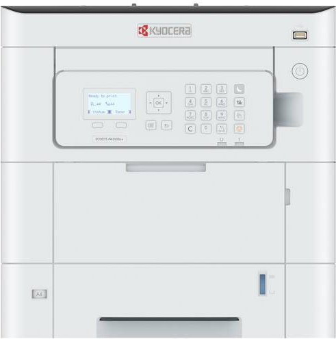 Kyocera ECOSYS PA3500cx Farblaserdrucker mit Duplexdruck, 35 Seiten/Min., 1200 x 1200 dpi, LAN und USB - Bild 1