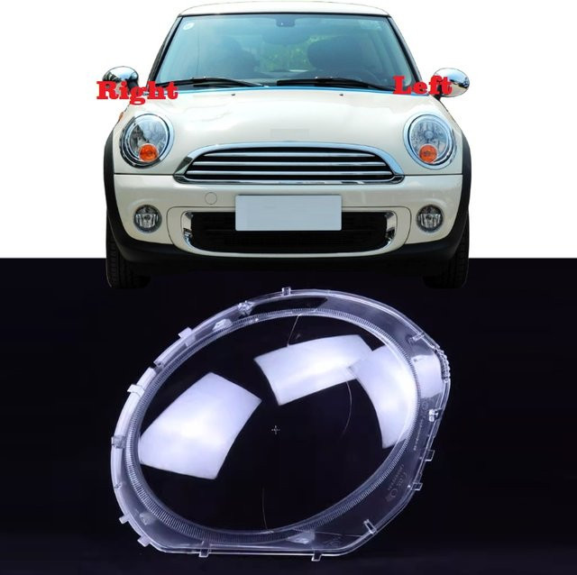 Transparente Scheinwerfer Abdeckung für BMW Mini R55 R56 Modelle ab 2007 - Bild 1