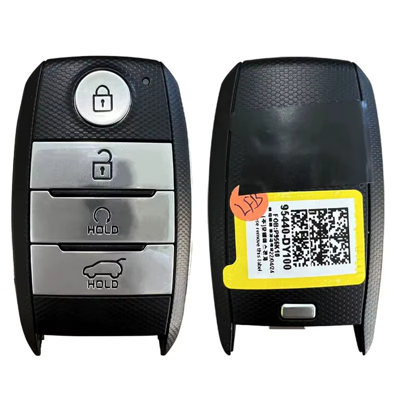KEYECU Smart Remote Key 433 MHz 6A Fob für KIA Carens Sonet Seltos in Schwarz (OEM P/N 95440-Q6400 95440-DY100 95440-CC400 SYEC3FOB2003) - Bild 3