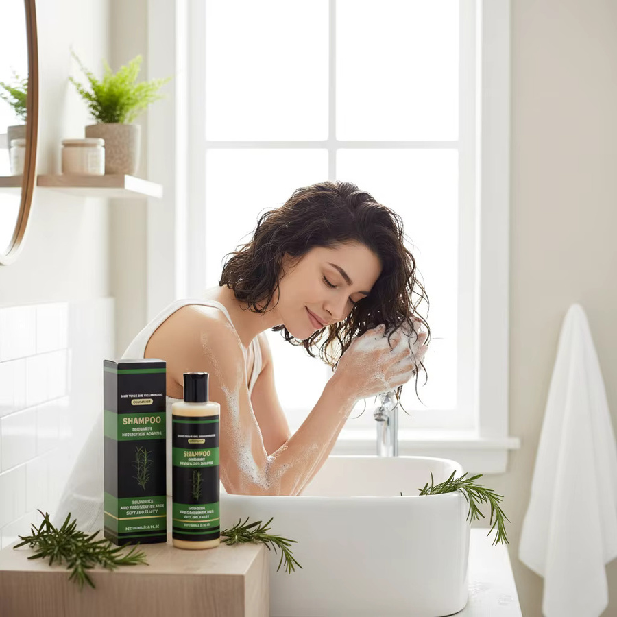 HOEGOA Shampoo mit Rosmarinöl und hydrolysiertem Keratin - Bild 2