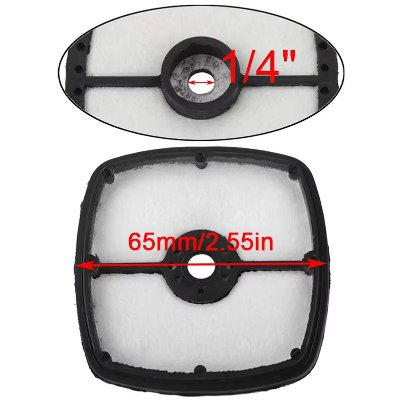 Mantis Luftfilter für Fit Echo Trimmer und Gebläse, Schwarz/Weiß, passend für SRM225, SRM210, HC150 und A226001410 - Bild 2