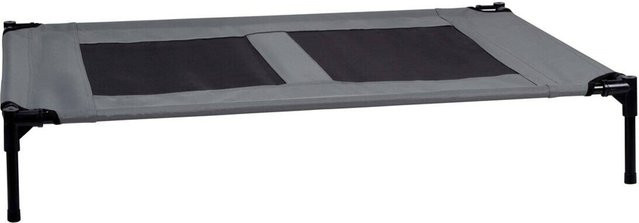 Maxxpro Haustierbett für Hunde aus Polyester, grau, B/H/L: 106 x 17 x 76 cm - Bild 1