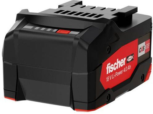 Fischer Akkupack FSS-B 18V 4.0Ah Li-Ion Werkzeug-Akku in Schwarz - Bild 1