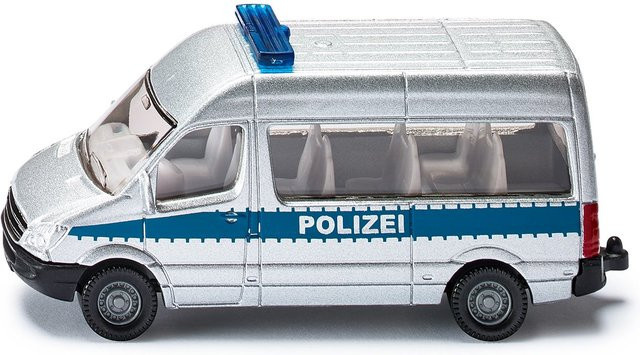 Siku Modellauto Polizeibus 0804, Metall, Grau - Bild 1