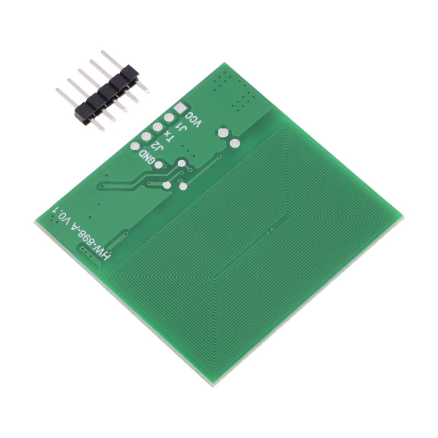 RDM6300 RFID-Kartenleser-Modul 125 kHz mit integrierter Antenne und UART-seriellem Ausgang in Grün - Bild 2