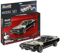 Revell Modellbausatz Fast & Furious Dominics 1971 Plymouth GTX im Maßstab 1:24 - Bild 1