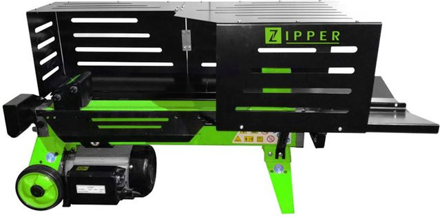 Zipper Elektro-Holzspalter ZI-HS5TN in Grün mit 5 t Spaltkraft und 2200 W Leistung - Bild 1