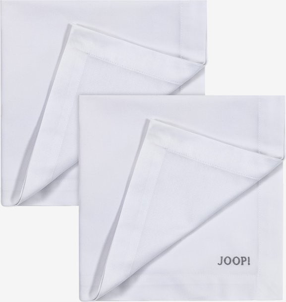 Serviette JOOP! STITCH in Silber, 2er Set, B/B: 50 x 50 cm - Bild 1