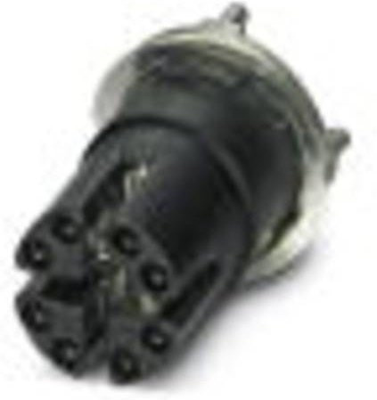Phoenix Contact 1402457 Sensor-Aktor-Einbausteckverbinder M12 mit 8 Polen in Schwarz (20 Stück) - Bild 1