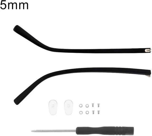 Brillen Ersatzbein, 5mm, black - Bild 1