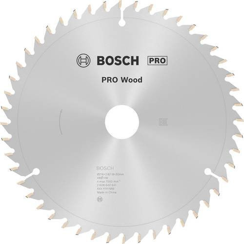 Bosch Optiline Kreissägeblatt Wood für Kapp- und Gehrungssägen, Durchmesser: 216 mm, Bohrung: 30 mm, Dicke: 2,8 mm, 48 Zähne - Bild 1