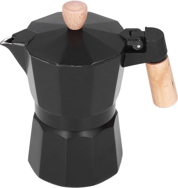 Achteckiger Espressokocher für 6 Tassen für Camping, Haushalt und Büro - Bild 1