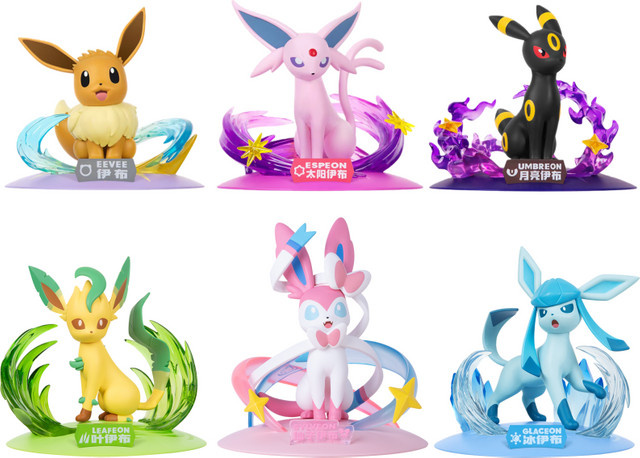 Funism Pokémon Leafeon Glaceon, Actionfiguren - Bild 1