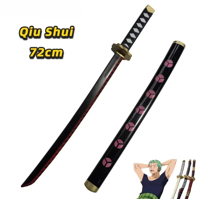 Bandai One Piece Roronoa Zoro Cosplay Katana Schwert aus PU für Rollenspiel und Heimdekoration, Länge: 72 cm - Bild 2
