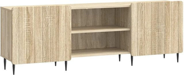 vidaXL TV-Schrank modern in Sonoma-Eiche, B/T/H: 150 x 31 x 52 cm - Bild 1