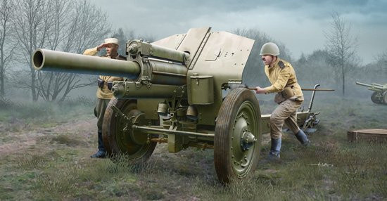 Trumpeter Soviet 122mm Howitzer 1938 M-30 Late, Fahrzeuge - Bild 1