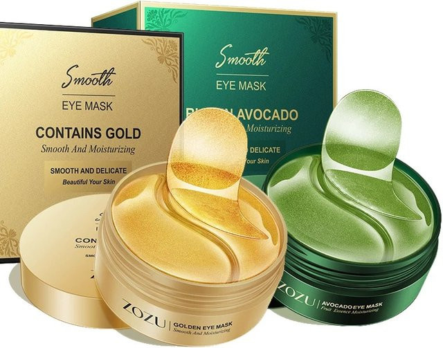 CLAFACES Augenmaske Avocado Gold, Aloe Vera, Unisex - Bild 1