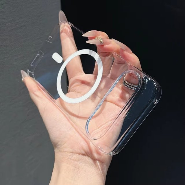 Transparente magnetische Schutzhülle für Google Pixel 11 10 9 Pro XL mit MagSafe Wireless Charging Kompatibilität und stoßfestem Design - Bild 1