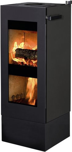 XEOOS Kaminofen x5 PATAGONIA aus Stahl in Anthrazit mit 5 kW Leistung - Bild 1
