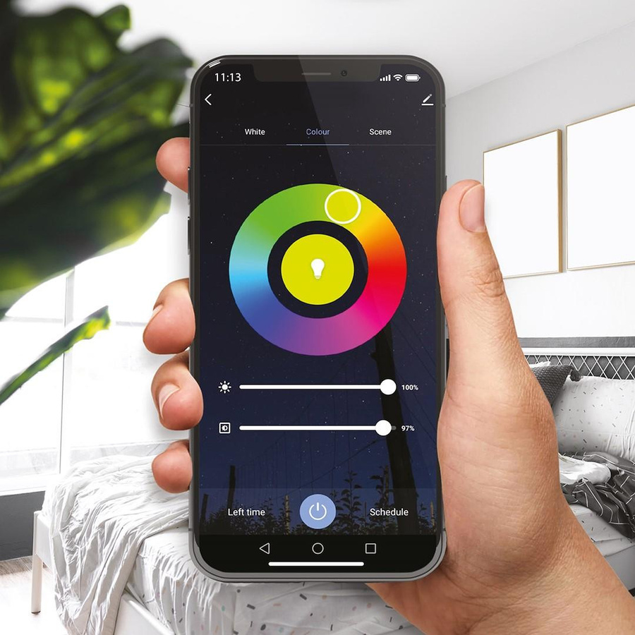 EKO-LIGHT Smart WLAN LED-Birne GU10 5W RGB+CCT dimmbar mit Tuya App-Steuerung - Bild 2