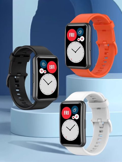 Huawei Uhrenarmband Silikon, Unisex - Bild 1