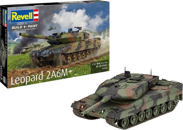 Revell Leopard 2 A6M+, Modellbau, 1:35 - Bild 2